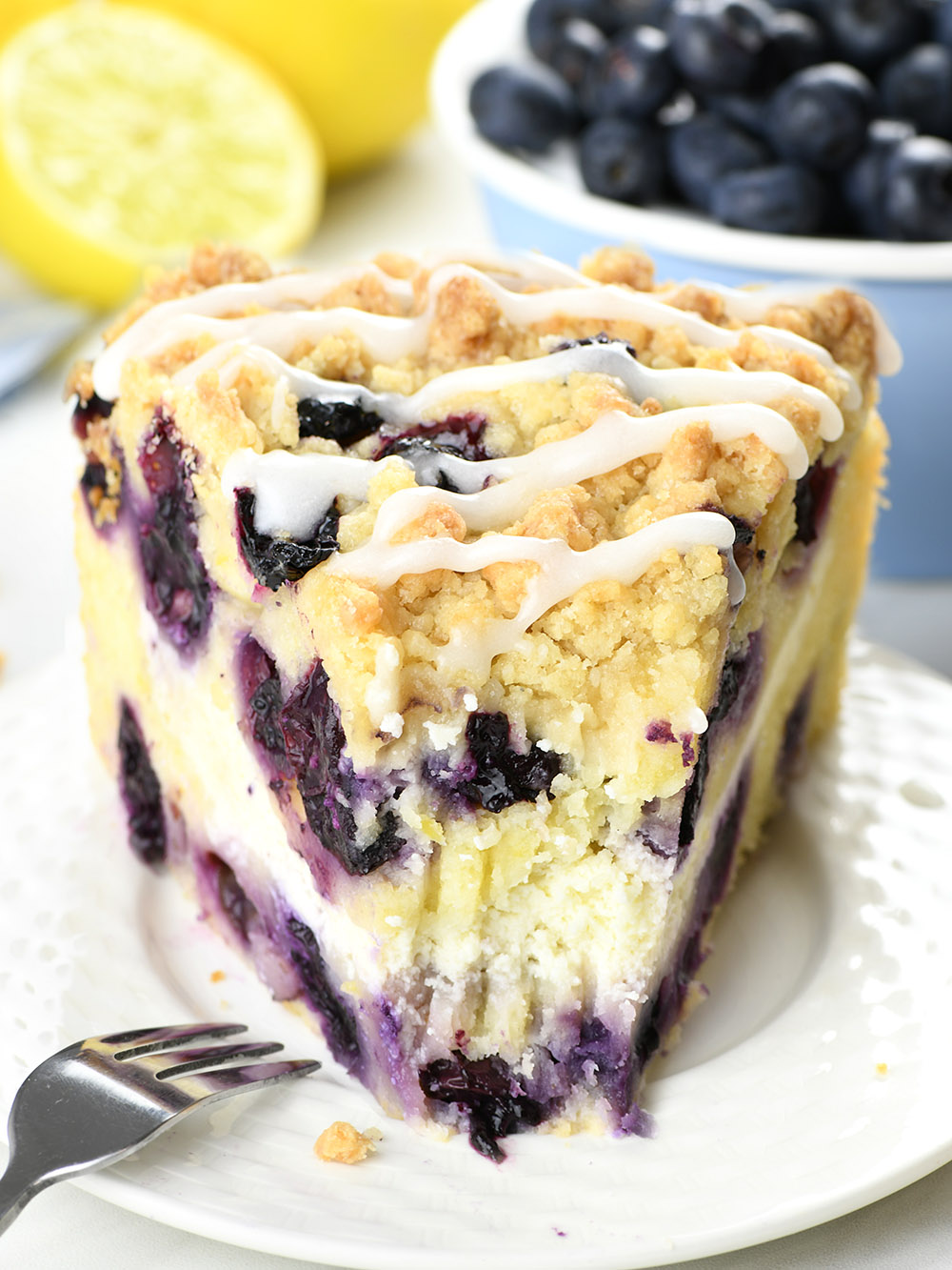 Lemon Blueberry Coffee Cake