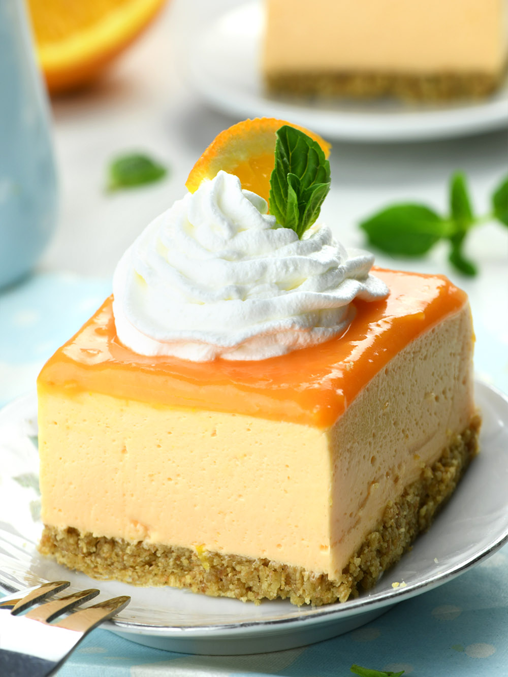 Orange Creamsicle Cheesecake Bars