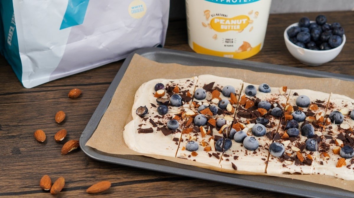 Frozen Greek Yogurt Protein Bark
