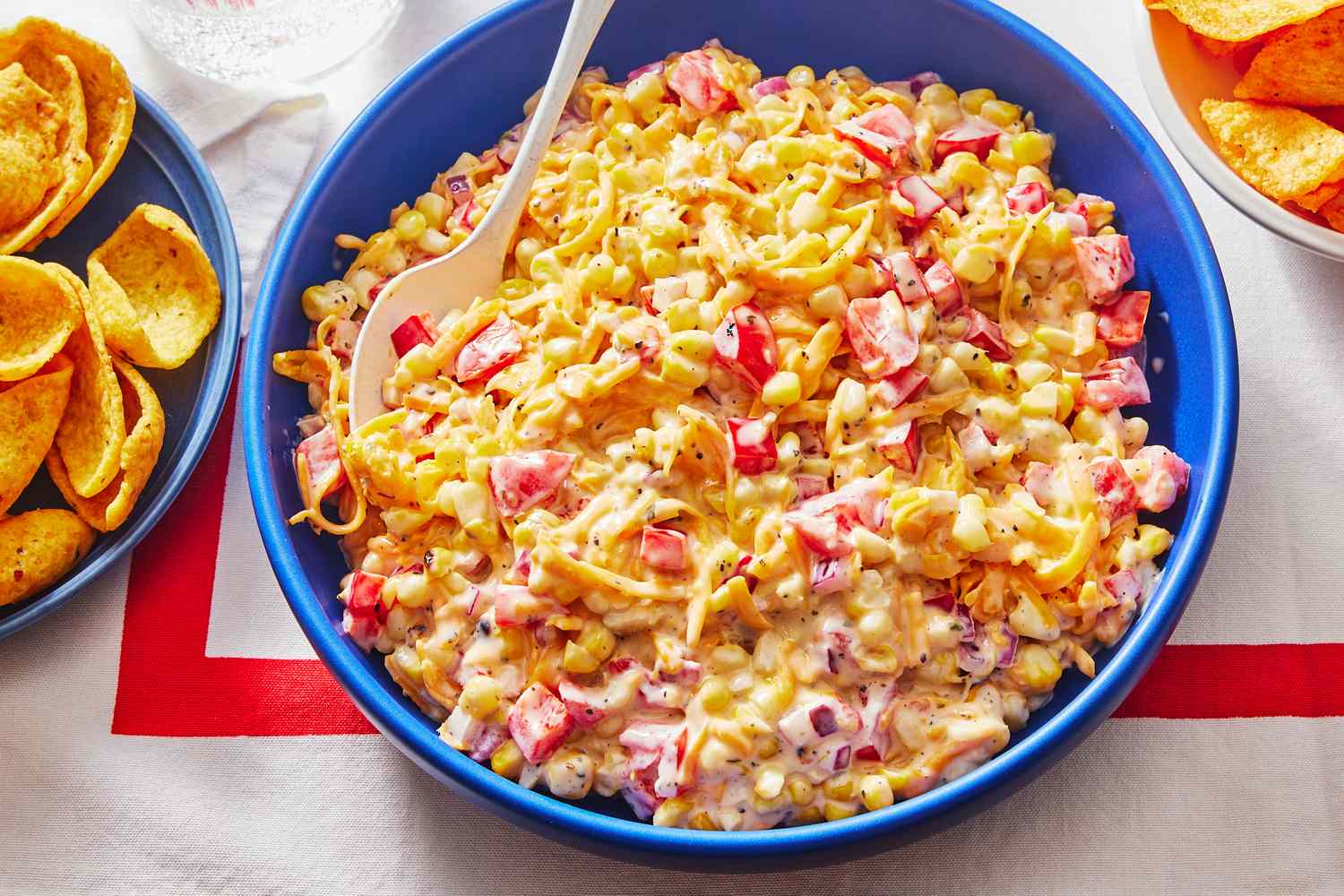 Served with blue corn chips recipes