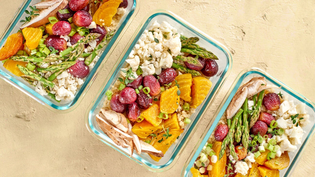 Healthy sides for meal prep lunches