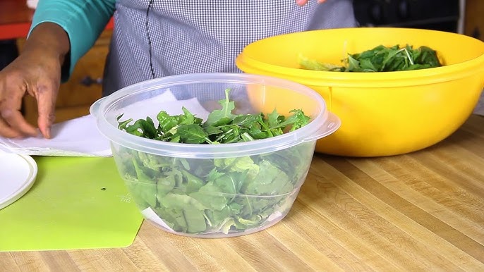 Salad greens fresh for a week recipe