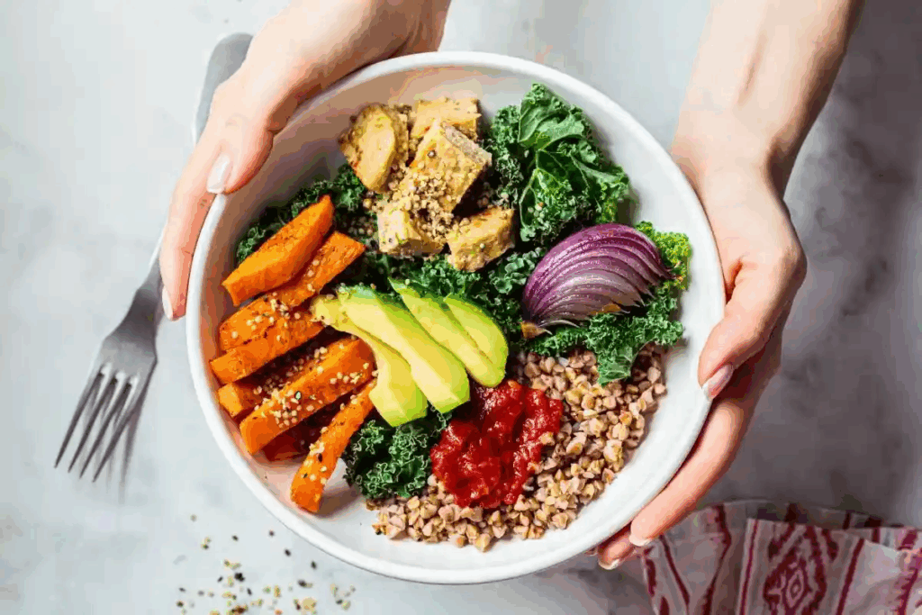 15-Minute High-Protein Low-Carb Lunch